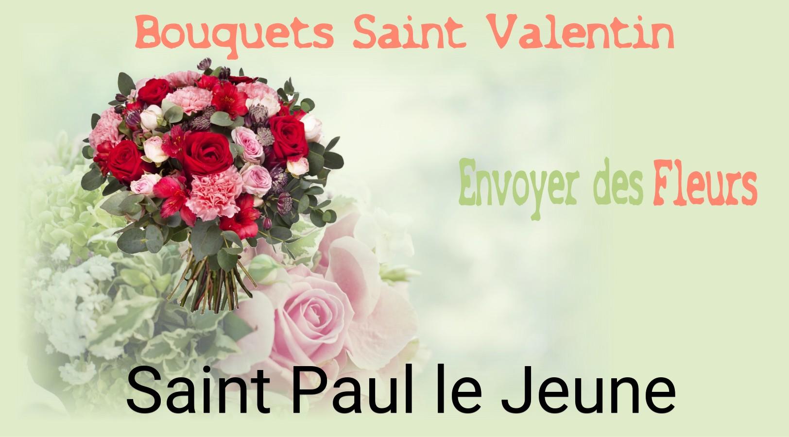 Roses de Saint-Valentin livrées à Saint-Paul-le-Jeune